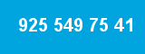 925 549 75 41